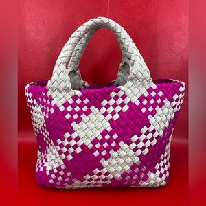 Naghedi St Barth mini tote Hibiscus “retired” bag purse